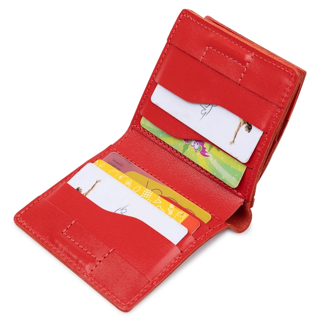 Портмоне Grande Pelle Червоне (11565) - зображення 5