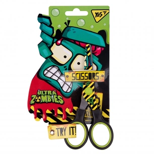 Ножиці Yes Zombie 13см, з принтом на лезі (480393) зображення 1