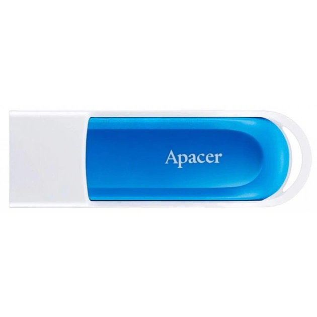 USB флеш накопитель Apacer 64GB AH23A White USB 2.0 (AP64GAH23AW-1) - изображение 1