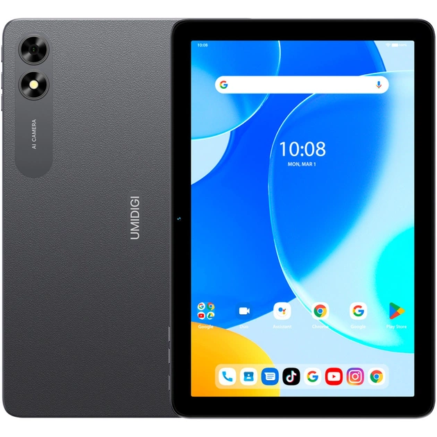 Планшет Umidigi G3 Tab Ultra (MT13) 10.1" 8/128GB LTE, Grey (6973553523873) - зображення 1