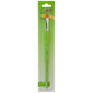 Пензлик для малювання ZiBi синтетика пласка №6 (ZB.6933SF-6b) зображення 1