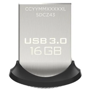 USB флеш накопичувач SanDisk 16GB Ultra Fit USB 3.0 (SDCZ43-016G-GAM46) зображення 1