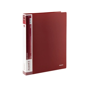 Папка на кільцях Axent А4 з 4-ма кільцями 700 мкм 35 мм Бордова (1208-04-A) изображение 1