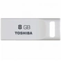 USB флеш накопичувач Toshiba 8GB SURUGA White USB 2.0 (THNU08SIPWHITE(BL5) - зменшене зображення 1