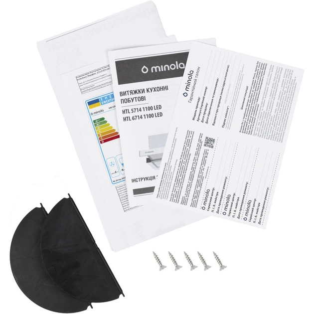 Витяжка кухонна Minola HTL 5714 BL 1100 LED - picture 11