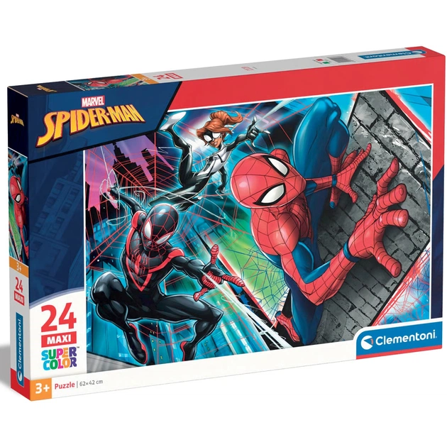 Пазл Clementoni Maxi Spider-Man 24 элемента (24497) - изображение 1