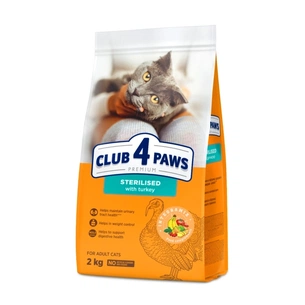 Сухий корм для кішок Club 4 Paws Sterilised з індичкою 2 кг (4820269144927) зображення 1