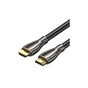 Кабель мультимедійний HDMI M to HDMI M 12.0m V2.0 4K60Hz braided zinc alloy black Vention (ALMBM) - зменшене зображення 1