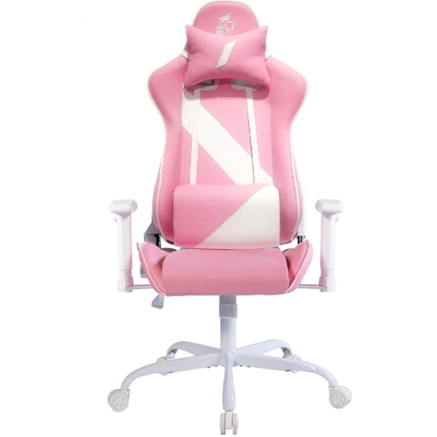 Крісло для геймерів 1stPlayer S02 Pink-White - изображение 1