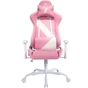 Крісло для геймерів 1stPlayer S02 Pink-White - уменьшенное изображение 1