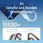 Кабель Vention USB Type-C - USB Type-C (M/M), 240W, 5A, 2 м, Black (TRIBH) - уменьшенное изображение 9