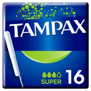 Тампони Tampax Super Duo с апликатором 16 шт (4015400075097) изображение 1