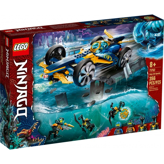 Конструктор LEGO Ninjago Спідер-амфібія ніндзя 356 деталей (71752) - изображение 1