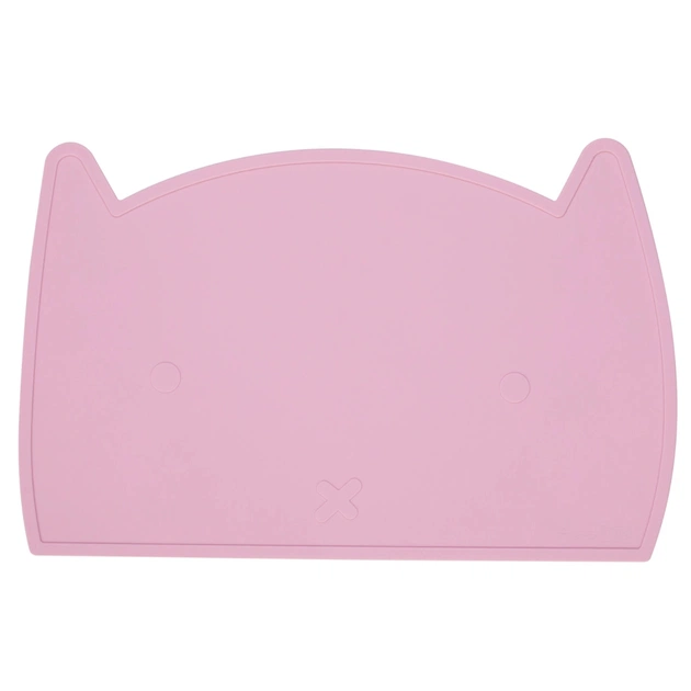 Набір дитячого посуду FreeON Kitty силіконовий килимок для годування, pink (46385) - picture 1