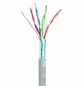 Кабель витая пара Cablexpert FTP (FPC-5004E-SOL/100) CAT5e, алюминий под медью (CCA с AWG24), одножильный, экранированный фольгой, 100м изображение 1