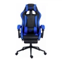 Крісло ігрове GT Racer X-2323 Black/Blue - зменшене зображення 2
