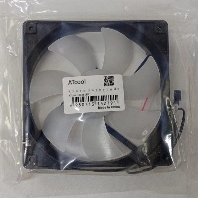 Вентилятор Atcom ATcool 12025 6хLED (15279) - изображение 1
