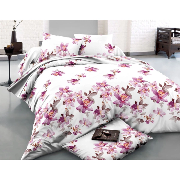 Постільна білизна MirSon Сатин 22-1297 Whiteparadise 160х220 (2200003864601) - зображення 1
