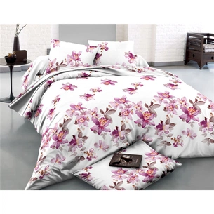 Постільна білизна MirSon Сатин 22-1297 Whiteparadise 160х220 (2200003864601) зображення 1