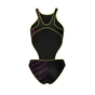 Купальник Arena One Stream Swimsuit 008953-560 чорний, рожевий 38 (3468337505556) - уменьшенное изображение 5