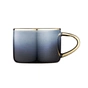 Чашка Ardesto Andria, 300мл, кераміка, синьо-сіра (AR2939MRG) - зменшене зображення 3