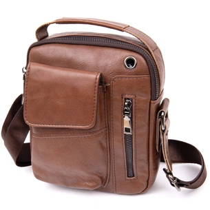 Сумка Vintage З отвором для навушників Коричнева (20414) зображення 1