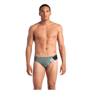 Плавки Arena Stripe Swim Briefs 007929-650 оливкй, чорний 85 (3468337395287) зображення 1