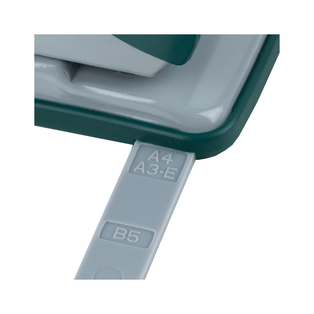 Діркопробивач Axent Exakt-2 металевий, 30арк, Earth colors зелений (3930-30-A) - picture 4