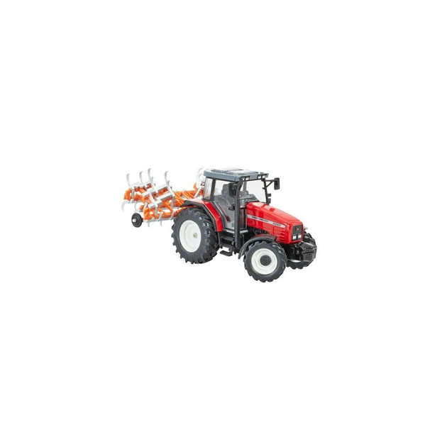 Спецтехника Britains Трактор Massey Ferguson 6290 с культиватором 1:32 (43335) - изображение 1