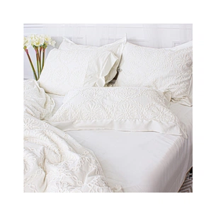 Постільна білизна MirSon Pique Cotton Snow mountain полуторний євро (2200006536390) зображення 1