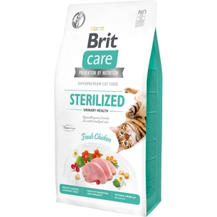Сухий корм для кішок Brit Care Cat GF Sterilized Urinary Health 7 кг (8595602540723) зображення 1