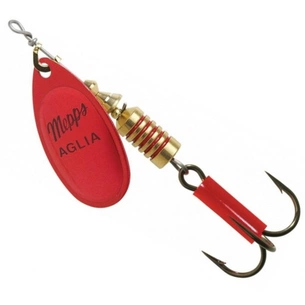 Блешня Mepps Aglia Platinum silver/red 4.5гр №2 (30122 702) зображення 1