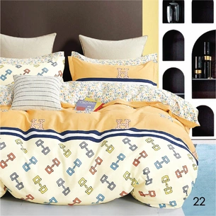 Постільна білизна Isleep Євро Сатин Twill 22 (22_ev_Isleep) зображення 1