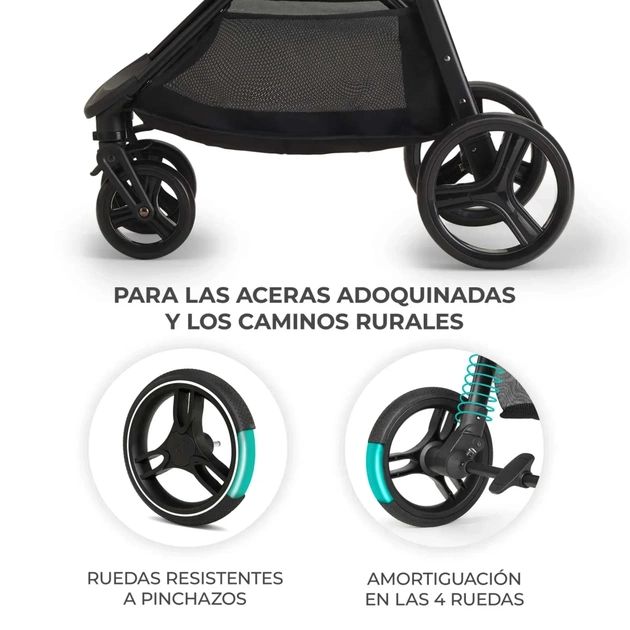 Коляска Kinderkraft Grande Plus Happy Shapes (KSGRAN00HAP0000) (5902533925568) - зображення 8