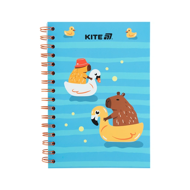 Блокнот Kite на спіралі A5 Cute 2, 80 аркушів, клітинка (K25-1911-2) - зображення 1