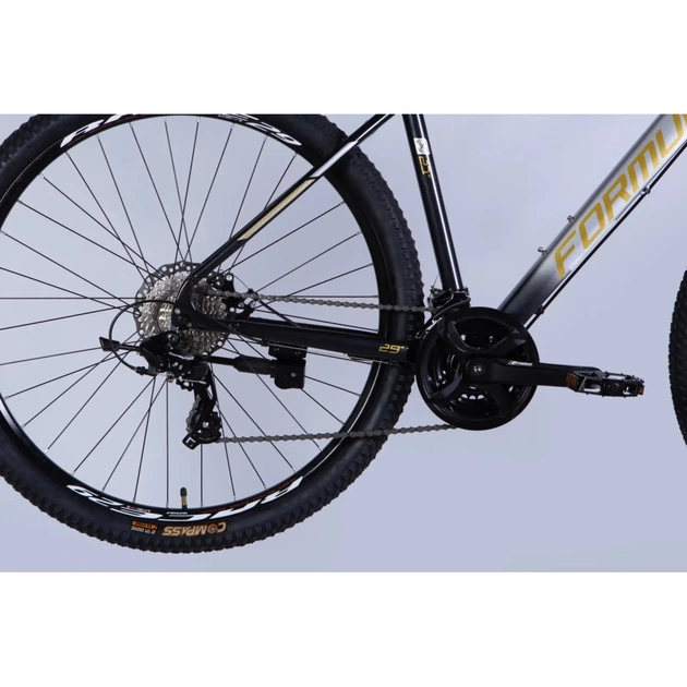 Велосипед Formula 29" F-1 DD CS рама-21" AL 2026 сріблясто-чорний (OPS-FR-29-438) - изображение 5