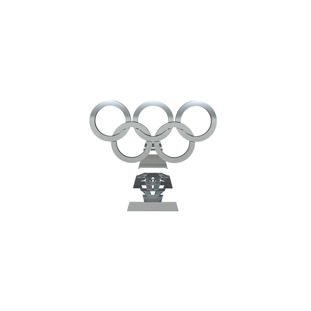 Конструктор Metal Time Колекцiйна модель Rings of Strength Олімпійські кільця (MT021Y) - зображення 1
