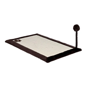 Дряпка (кігтеточка) для котів Trixie з м'ячиком на пружині 70х45 см (темно-коричнева) (4047974043233) зображення 1