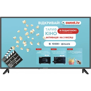 Телевізор Hoffson A43FHD500T2S зображення 1
