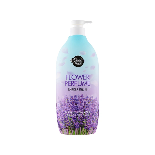 Гель для душу KeraSys Shower Mate Perfumed Lavender & Lilac 900 мл (8801046259870) - зображення 1