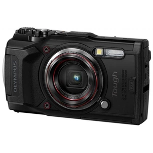 Цифровий фотоапарат Olympus TG-6 Black (Waterproof - 15m; GPS; 4K; Wi-Fi) (V104210BE000) зображення 1