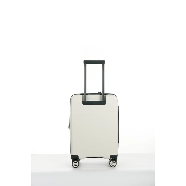 Валіза Bagland маленька 40 л біла (1140721769) - зображення 4