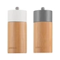 Млинок для спецій Ardesto Midori, Набір 2 шт х 35мл для солі та перцю сірий, білий (AR1411B) - зменшене зображення 1