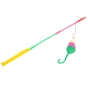 Игрушка для кошек "FOX" Удочка-дразнилка "Мишка цветная" (5901436131533) - уменьшенное изображение 1