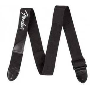 Ремінь для гітари Fender Strap 2" Black White Logo (53884) зображення 1