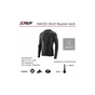 Термокофта X-Tech Maglia Race 3 Munica Lunga giroc Nero L/XL (Maglia_Race3_Giroc_L/XL) - зменшене зображення 8