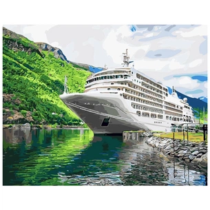 Картина по номерам Strateg Розкішний лайнер 40х50 см (SY6174) зображення 1