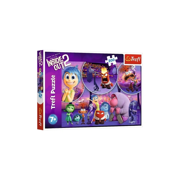 Пазл Trefl Inside Out Дитячі емоції 200 елементів (5900511133059) - зображення 1