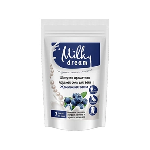 Сіль для ванн Milky Dream шипуча ароматна морська Перлинна ванна 300 г (4820205301797) изображение 1
