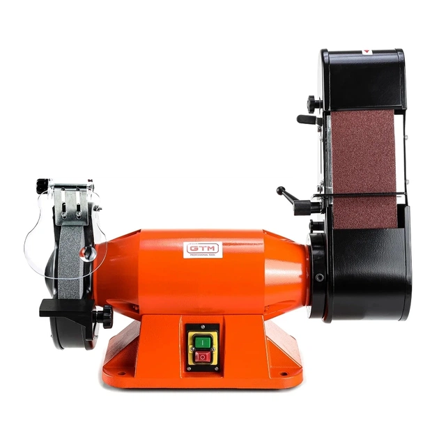 Точильний верстат GTM 200мм 900Вт 230В MDB100/200HD 200*32*32, шліфстрічка 100*914 (MDB100/200HD) - picture 3